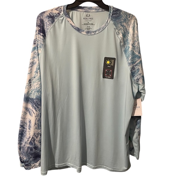 Men's Realtree Long Sleeve Performance Fishing Tee Size 3XL NWT - Picture 1 of 6